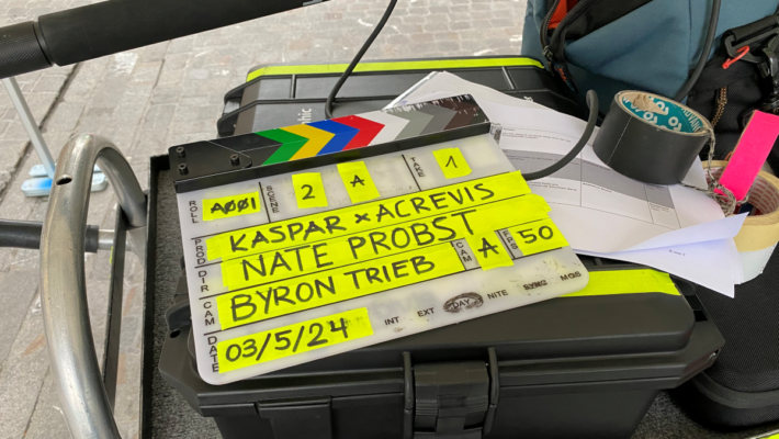 Filmmaterial Werbespot